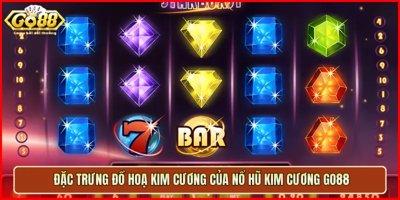 Đặc trưng đồ hoạ kim cương của Nổ Hũ Kim Cương Go88