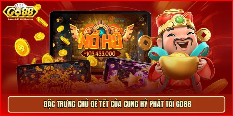 Đặc trưng chủ đề tết của Cung Hỷ Phát Tài Go88