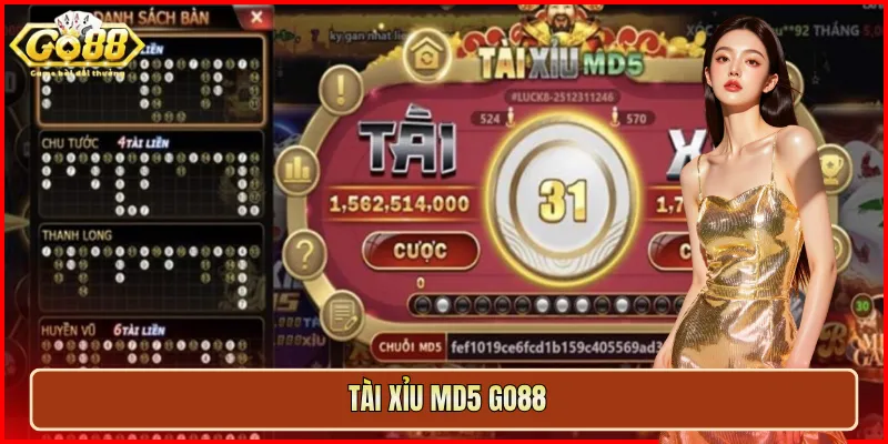 Tài Xỉu MD5 Go88