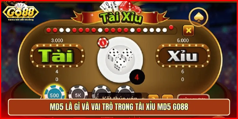 MD5 là gì và vai trò trong Tài Xỉu MD5 Go88