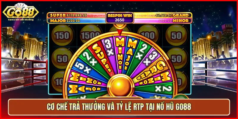 Cơ chế trả thưởng và tỷ lệ RTP tại Nổ Hũ Go88