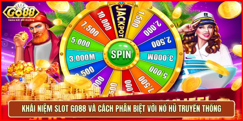 Khái niệm Slot Go88 và cách phân biệt với Nổ Hũ truyền thống