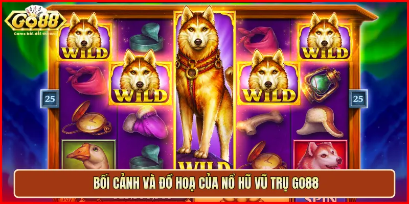 Bối cảnh và đồ hoạ của Nổ Hũ Vũ Trụ Go88